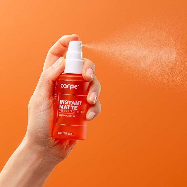 Menopause Sweat Relief Carpe All-Day Matte Collection Makeup Set Setting Mist Spray - Image 2