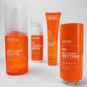 Menopause Sweat Relief Carpe All-Day Matte Collection Makeup Set Setting Mist Spray
